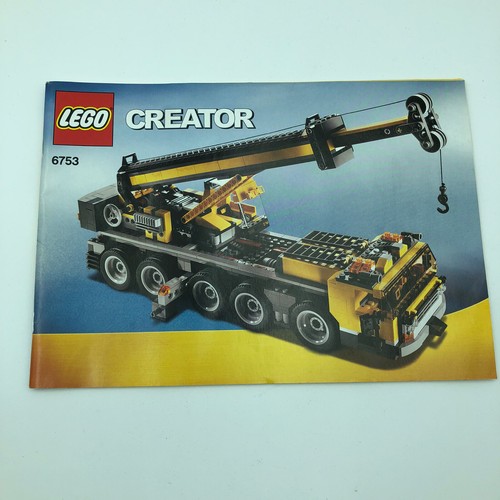 Lego creator 6753 camion gru - creator, 3