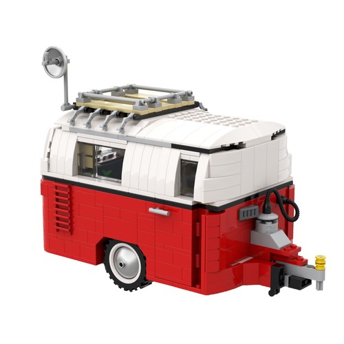 Buildmoc rimorchio caravan per - buildmoc,