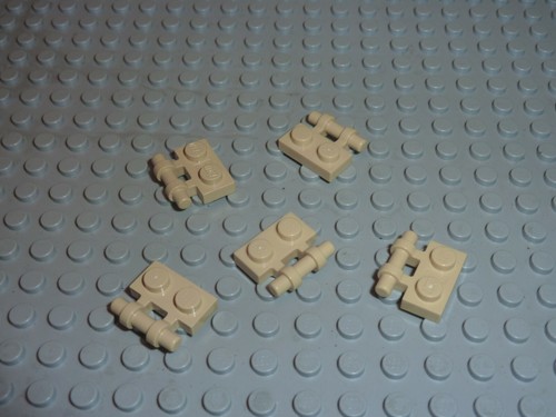 Lego tan plate - plate, 1