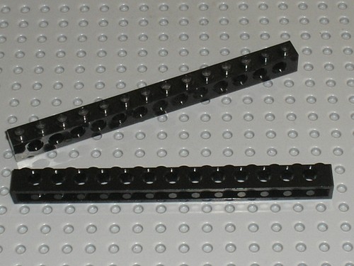 Lego technic black bricks - 1, x