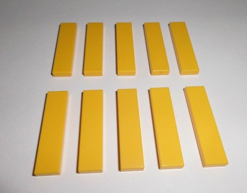 Lego piastrelle 1x4 - 10,