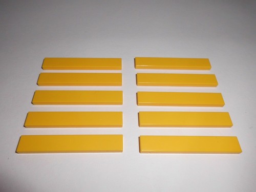 Lego piastrelle 1x6 - (6636), 10