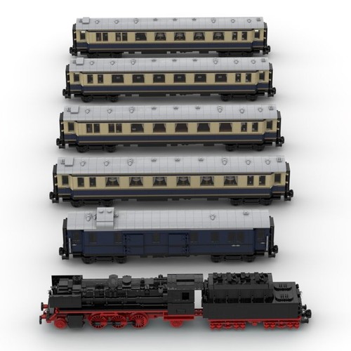 Treno passeggeri storico 6753