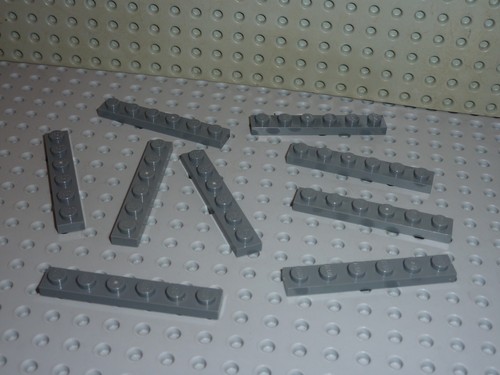 Lego dkstone piastra 1x6 - piastra,