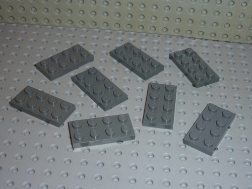 Plaques plates 2x4 lego - 8,